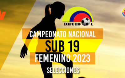 CAMPEONATO NACIONAL FEMENINO SUB.19 – 2023 FASE CLASIFICATORIA GRUPO #1 SEDE BOGOTA FECHAS JUNIO 8 AL 14 DE 2023