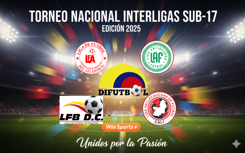 Atlántico se Afianza como Líder Indiscutido del Torneo Nacional U-17 COPA WIN SPORTS