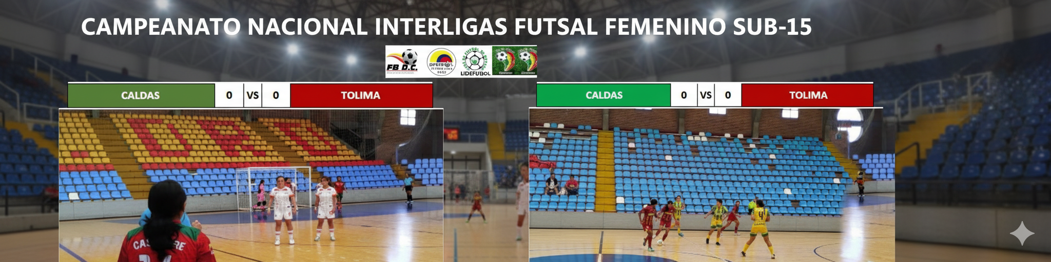 CAMPEONATO NACIONAL INTERLIGAS FUTBOL SALA SUB – 15 – FEMENINO GRUPO 1 – SEDE BOGOTA DEL 2 AL 6 DE OCTUBRE DE 2025 BOLETIN 1 JUGADA EL 1 DE OCTUBRE DE 2025