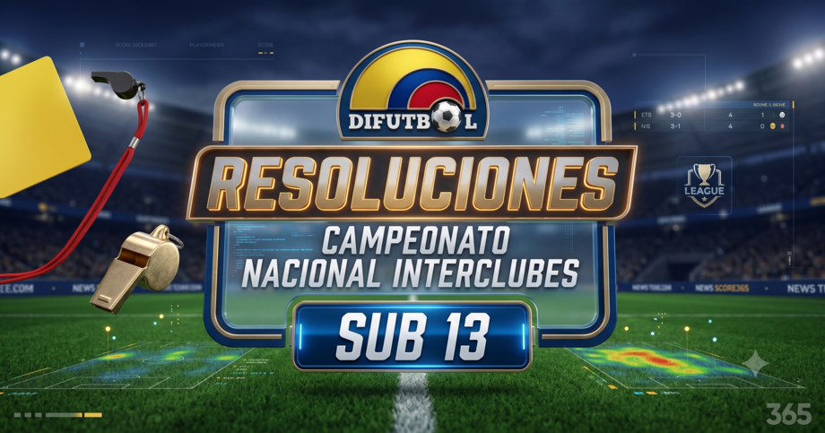 RESOLUCIÓN No. 063 de 2026 (01 de julio de 2026) SUB13 – INTERCLUBES