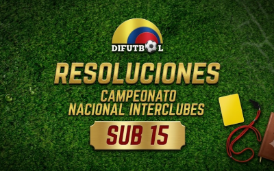 RESOLUCIÓN No. 066 de 2026 (03 de julio de 2026) SUB15 – INTERCLUBES