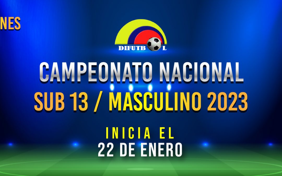 NACIONAL MASCULINO SUB.13 – 2023 “COPA WIN SPORTS”¨ FASE CLASIFICATORIA GRUPO 1 – SEDE BOGOTA