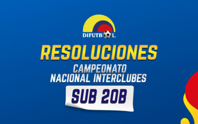 RESOLUCIÓN No. 197 de 2025 (18 de diciembre de 2025) CAMPEONATO NACIONAL INTERCLUBES SUB-20 B / 2025