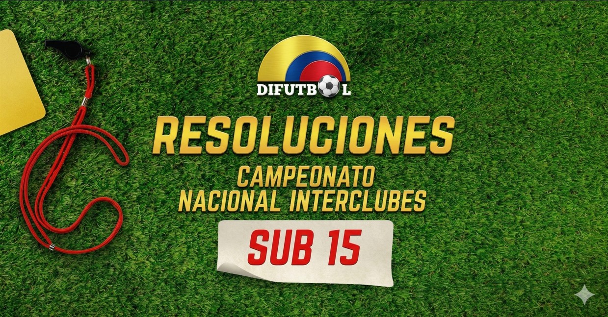 RESOLUCIÓN No. 083 de 2026 (23 de julio de 2026) SUB15 – INTERCLUBES